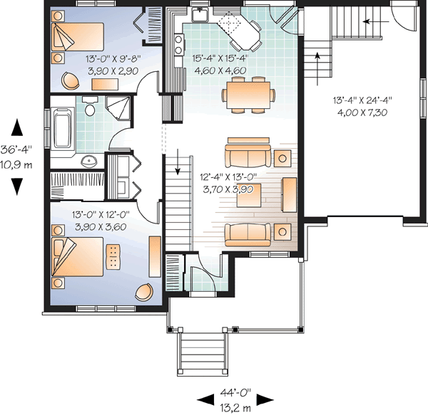 Main Floor Plan: 5-934