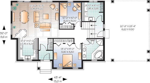 Main Floor Plan: 5-935