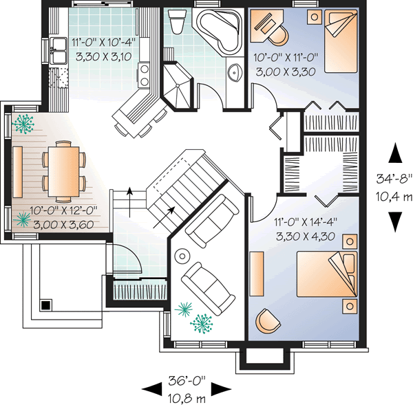 Main Floor Plan: 5-947