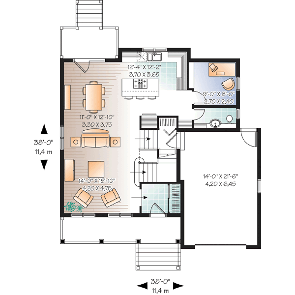 Main Floor Plan: 5-948
