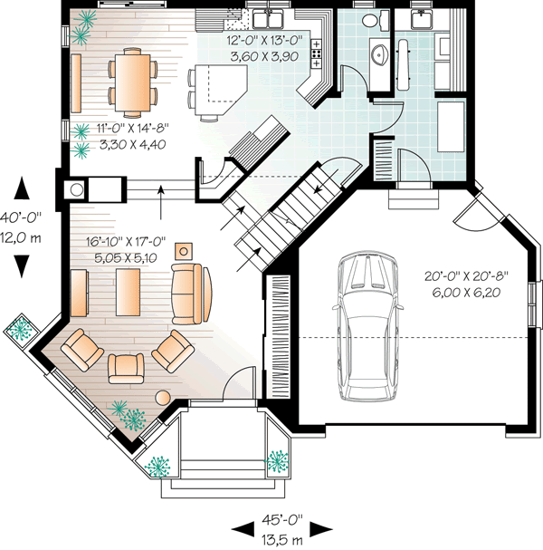 Main Floor Plan: 5-949