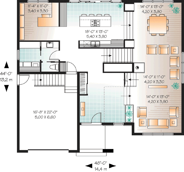 Main Floor Plan: 5-952
