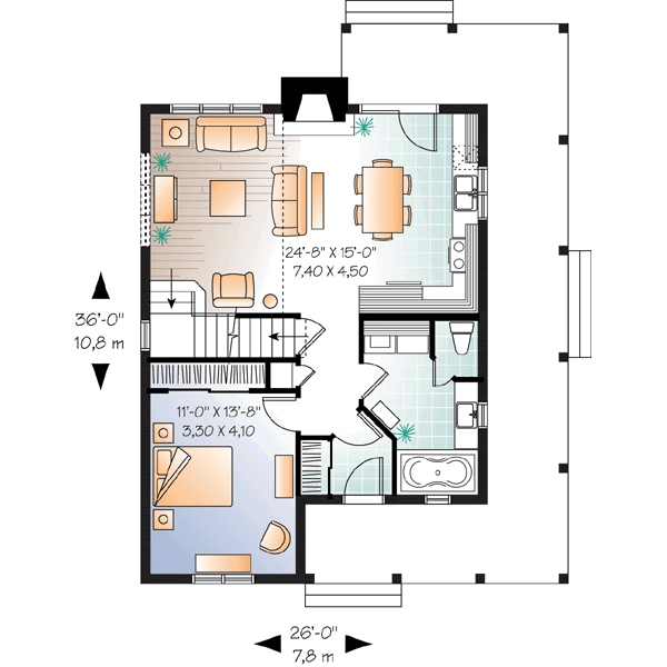 Main Floor Plan: 5-961