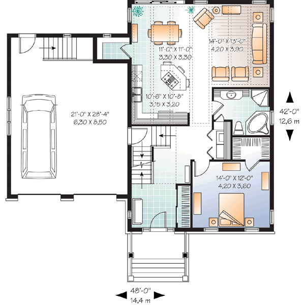 Main Floor Plan: 5-967