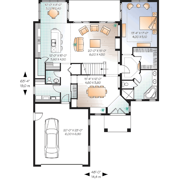 Main Floor Plan: 5-968