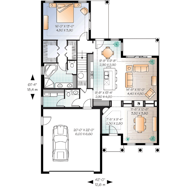 Main Floor Plan: 5-970
