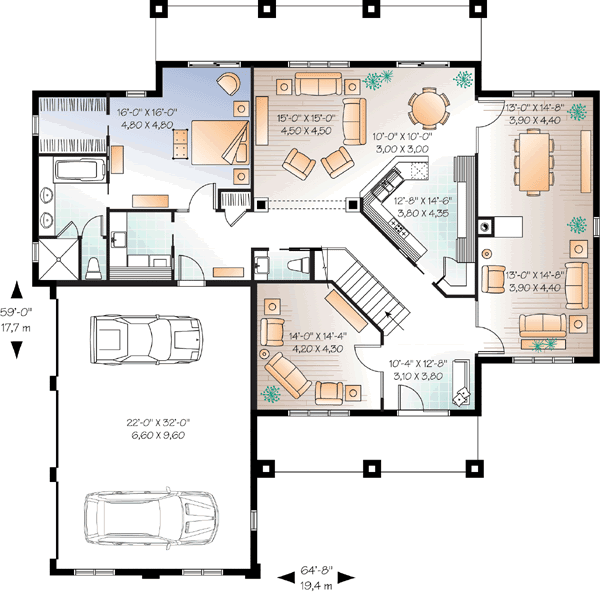 Main Floor Plan: 5-971