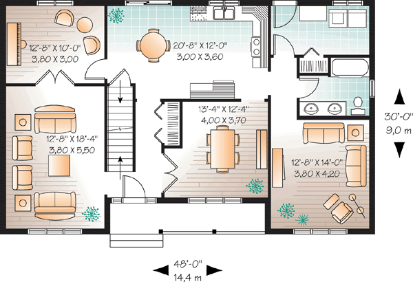 Main Floor Plan: 5-976