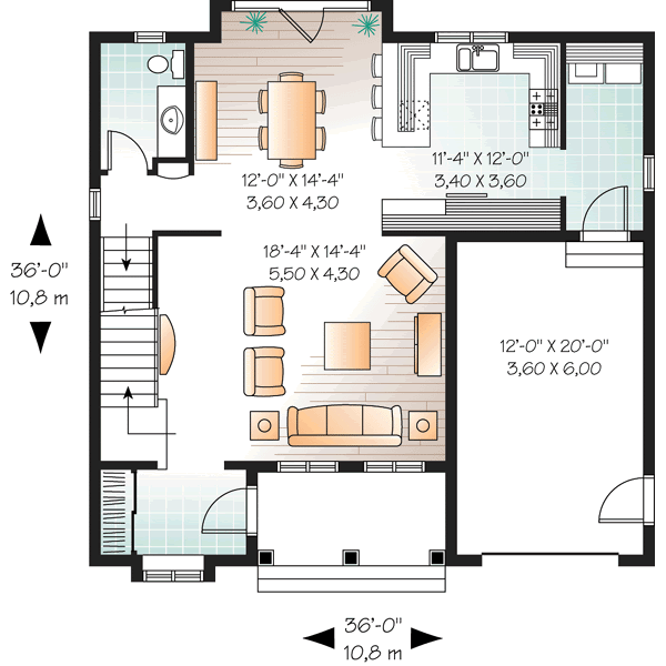 Main Floor Plan: 5-979