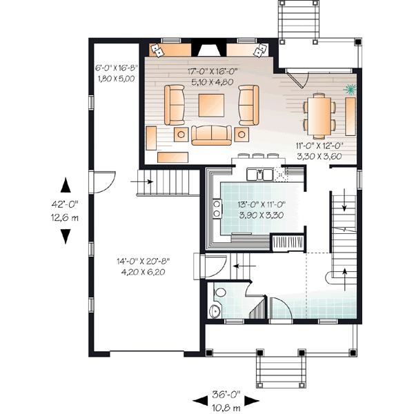 Main Floor Plan: 5-980