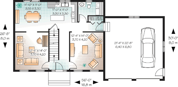 Main Floor Plan: 5-981