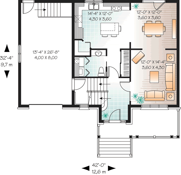 Main Floor Plan: 5-983