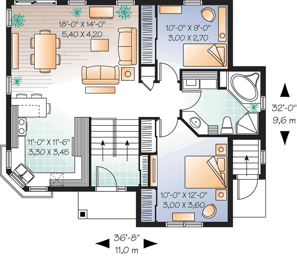 Main Floor Plan: 5-990