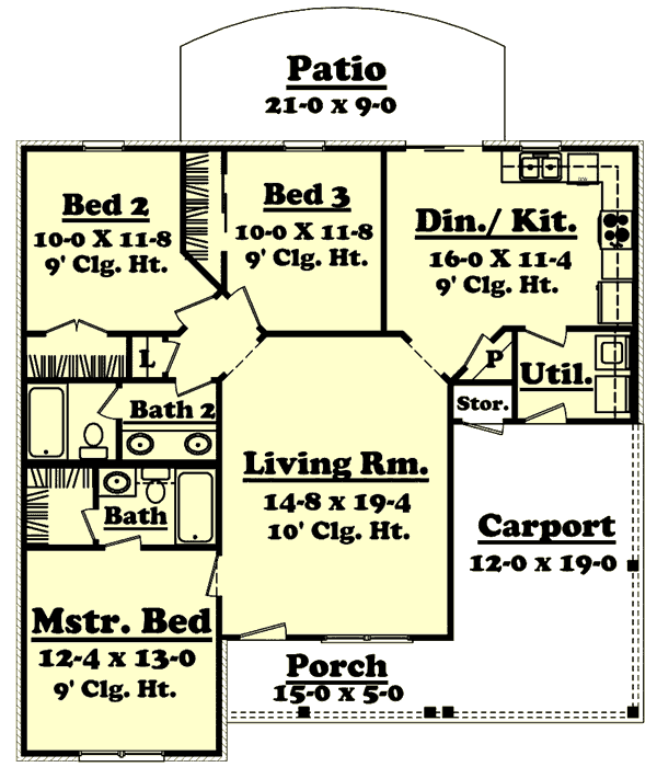 Main Floor Plan: 50-105