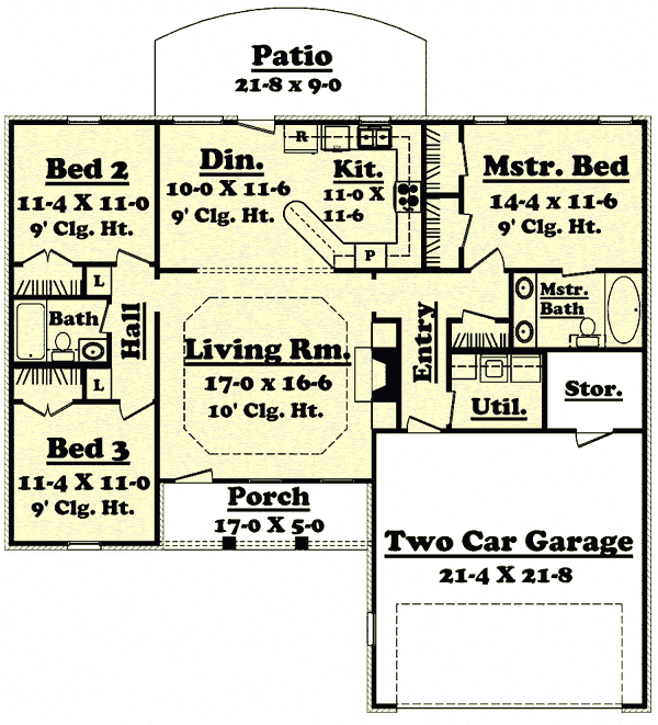 Main Floor Plan: 50-108