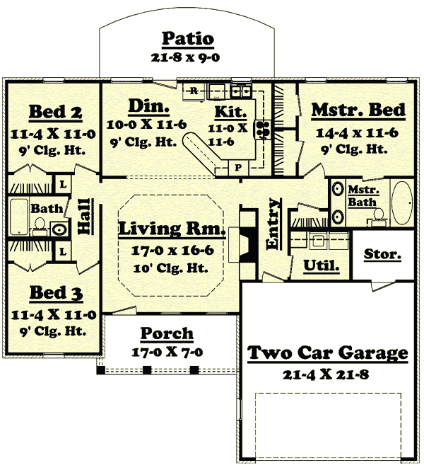 Main Floor Plan: 50-110