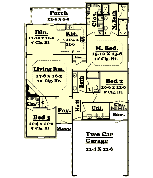 Main Floor Plan: 50-126
