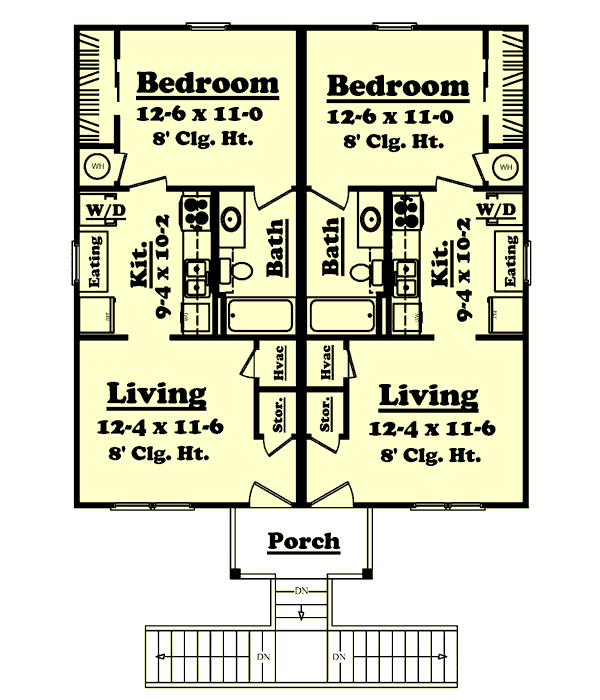 Upper/Second Floor Plan: 50-132