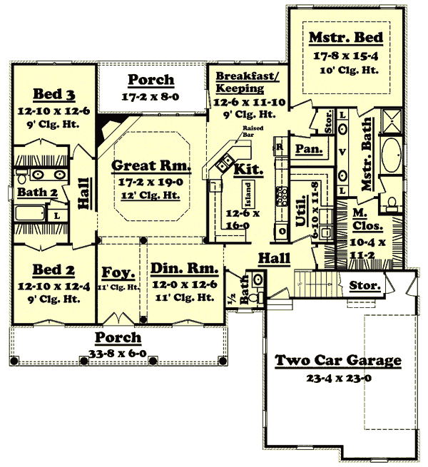 Main Floor Plan: 50-135