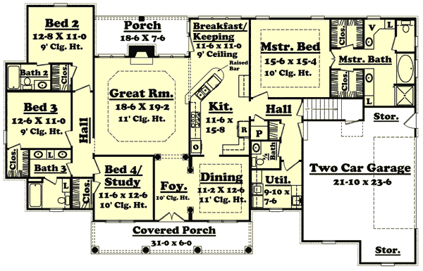 Main Floor Plan: 50-137