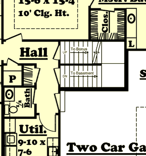 Southern Style House Plans Plan: 50-137