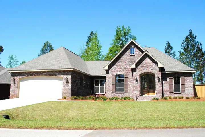 European house plans 50-143 - front exterior, 1,850 sq ft, 3 bed, 2 bath house plans | Monster House Plans