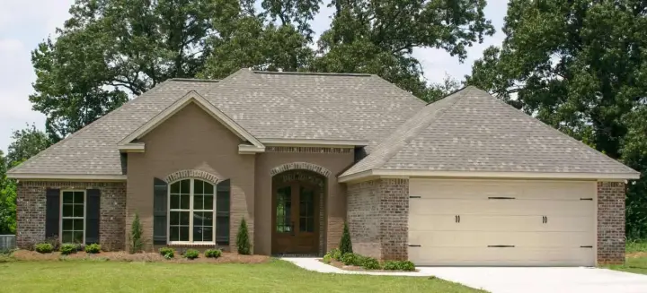Traditional house plans 50-312 - front exterior, 1,750 sq ft, 4 bed, 2 bath house plans | Monster House Plans