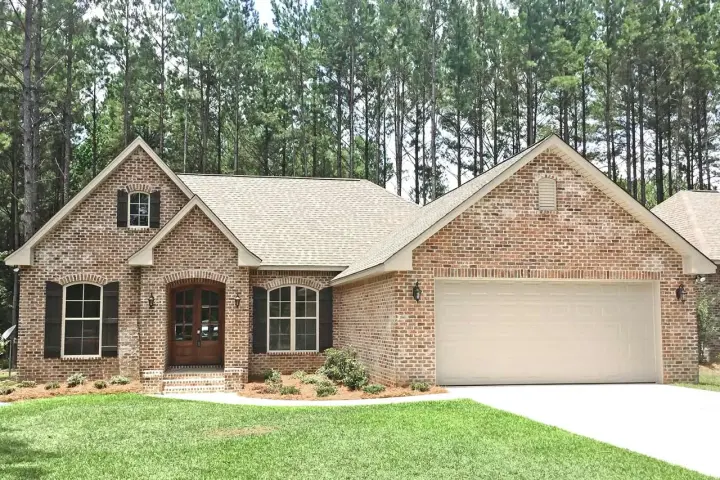 Traditional house plans 50-320 - front exterior, 1,826 sq ft, 3 bed, 2 bath house plans | Monster House Plans