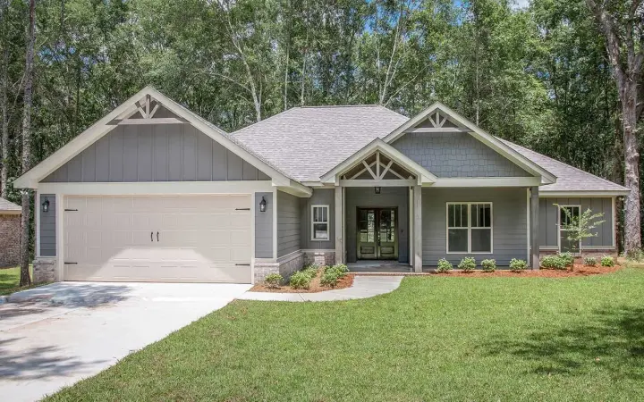 Craftsman house plans 50-485 - front exterior, 1,982 sq ft, 4 bed, 2 bath house plans | Monster House Plans