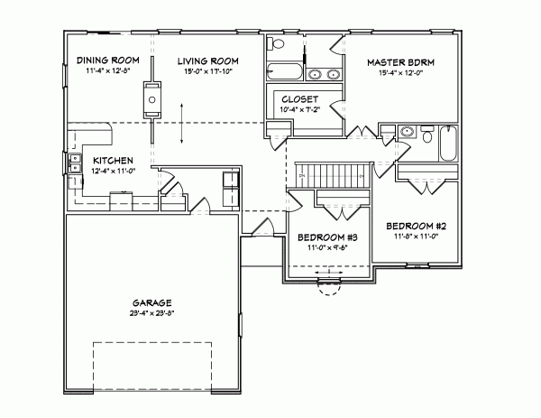 Main Floor Plan: 51-101