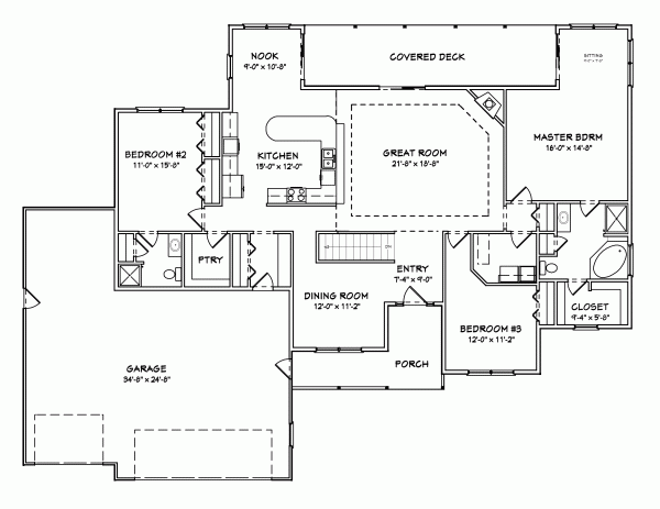Main Floor Plan: 51-102