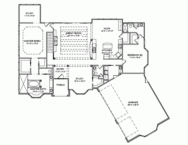 Main Floor Plan: 51-103