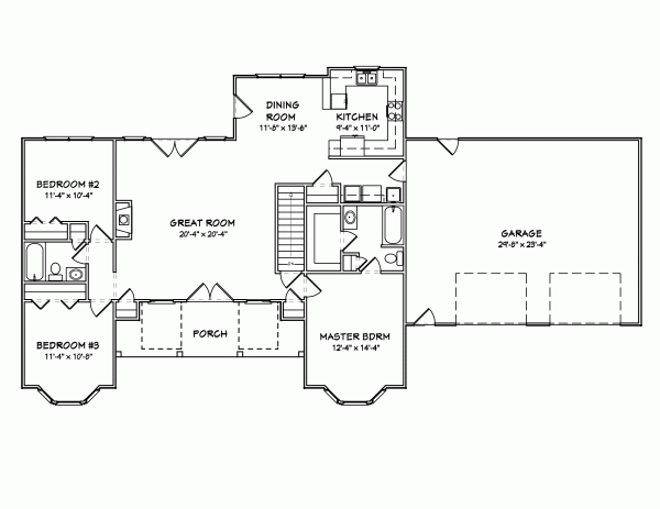 Main Floor Plan: 51-106