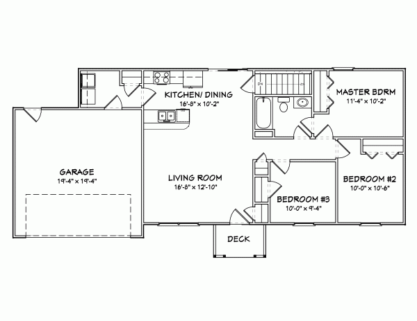 Main Floor Plan: 51-110