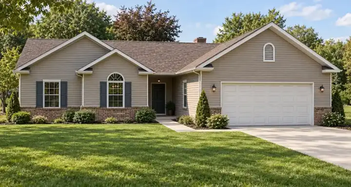Traditional house plans 51-112 - front exterior, 1,620 sq ft, 3 bed, 2 bath house plans | Monster House Plans