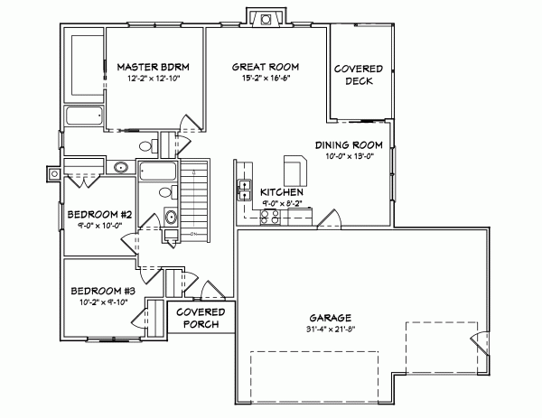 Main Floor Plan: 51-116