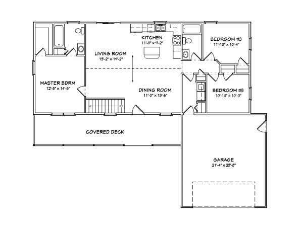 Main Floor Plan: 51-119