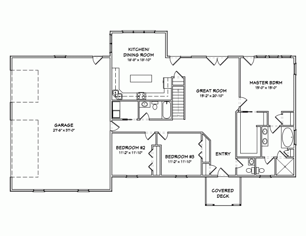 Main Floor Plan: 51-126