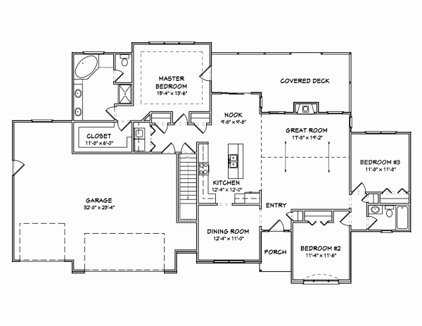 Main Floor Plan: 51-129