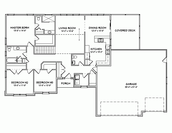 Main Floor Plan: 51-130