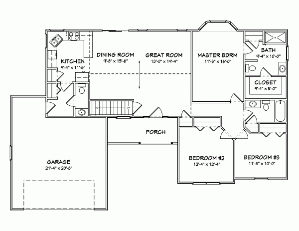 Main Floor Plan: 51-137