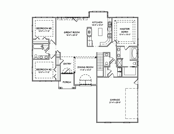 Main Floor Plan: 51-138