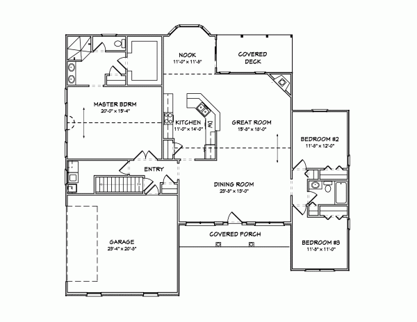Main Floor Plan: 51-140