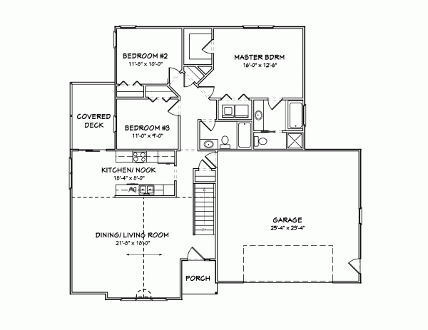 Main Floor Plan: 51-141