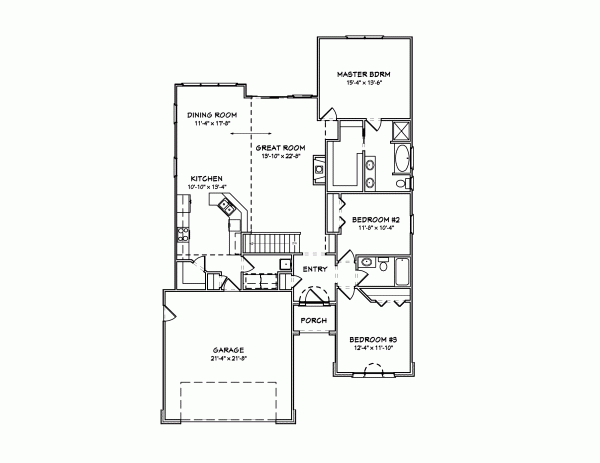 Main Floor Plan: 51-145