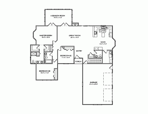 Main Floor Plan: 51-146