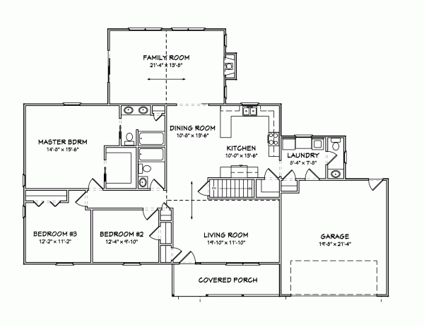 Main Floor Plan: 51-151