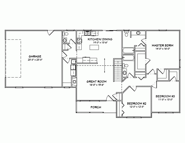 Main Floor Plan: 51-153