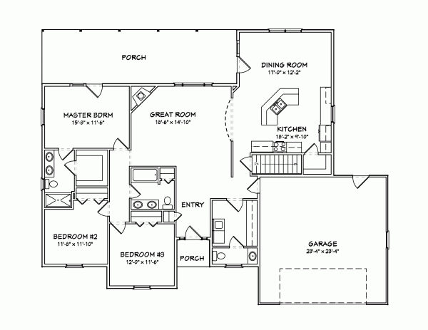 Main Floor Plan: 51-154