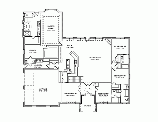 Main Floor Plan: 51-155